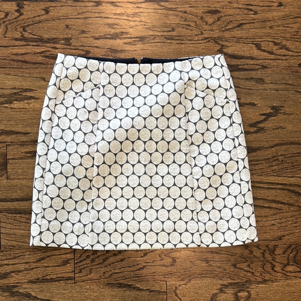 Black and White J Crew Skirt